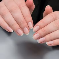 Clean natural nails
